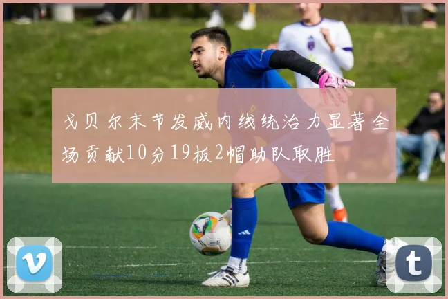 戈贝尔末节发威内线统治力显著全场贡献10分19板2帽助队取胜