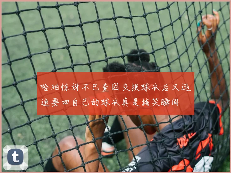 哈珀惊讶不已奎因交换球衣后又迅速要回自己的球衣真是搞笑瞬间